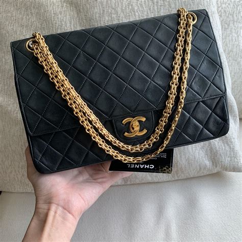 chanel double flap bag replica|authentic chanel double flap bag.